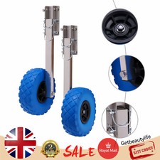 Launching Wheels Inflatable Boat Transom Wheel Fold Dinghy Rear Wheel