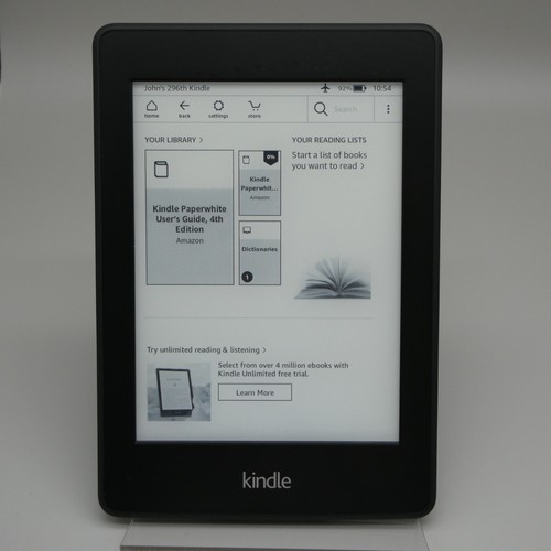 Amazon kindle paperwhite 6th - kindle,