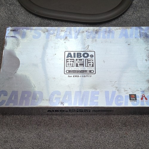 Htf sony aibo - ers-111, card