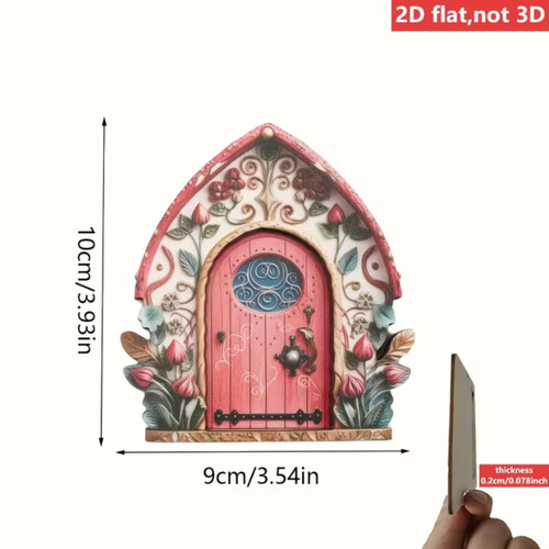 Fairy door wooden - fairy,