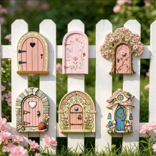 Set pcs fairy doors - doors, for