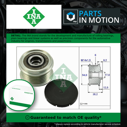 Overrunning alternator pulley - overrunning,