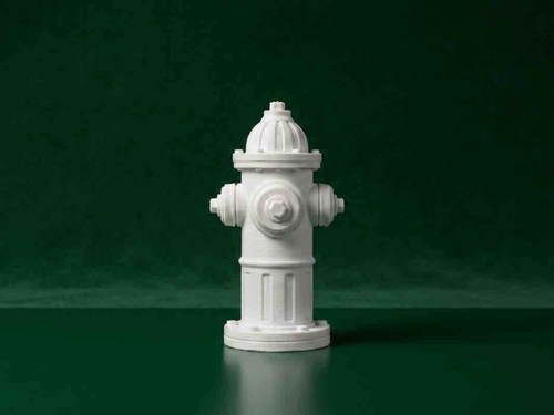 Printed miniature fire - 3d,