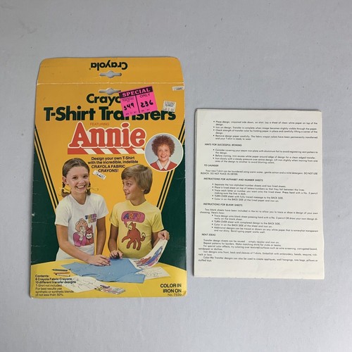 Vintage crayola annie shirt - crayola,