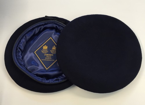 Navy blue beret - navy, beret,