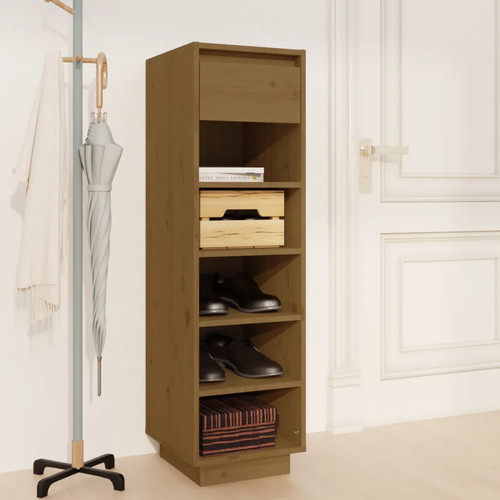 Walplus shoe cabinet honey - shoe,
