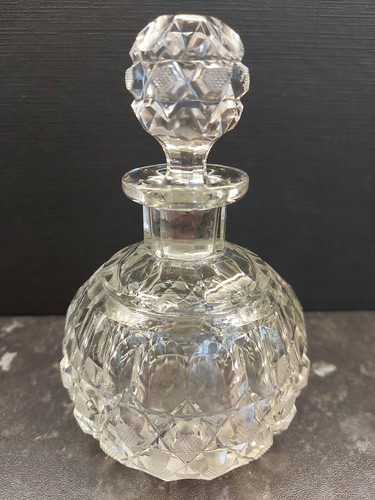 Vintage heavy cut - cut, crystal