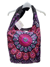 Cotton Shoulder Bag 35cm Boho Hippy Fair Trade Mandala Ethical Gift for Her