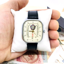 💊 Rare Slava Medical Refrigerator USSR Soviet Wrist Watch 2428 Fridge...