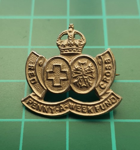 Ww2 red cross penny week - red,