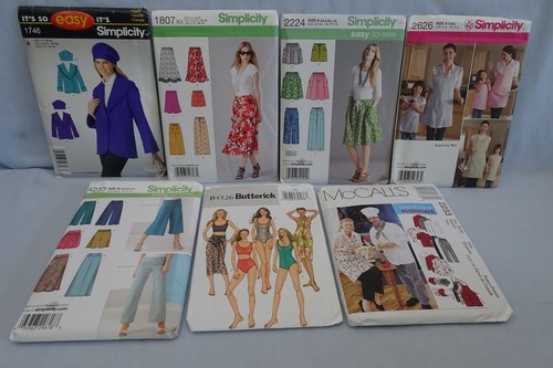 Lot adult misses sewing - 7,