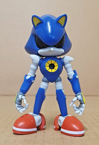 Metal sonic the hedgehog - metal,