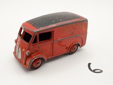 VINTAGE DINKY TOYS 260 MORRIS J ROYAL MAIL VAN DIECAST MODEL CAR 1955 RED BLACK