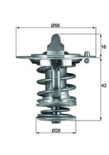 Engine thermostat mahle - mahle, fits
