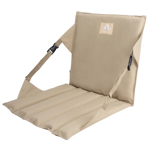 Stadium seat cushion with back - seat,