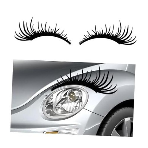 Pcs eyelash decal for car - eyelash,
