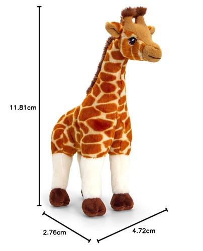 Giraffe teddy plush toy 25cm - teddy,