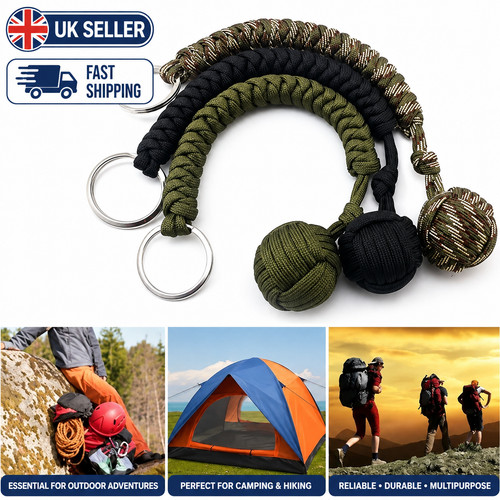 Paracord monkey fist style - paracord,