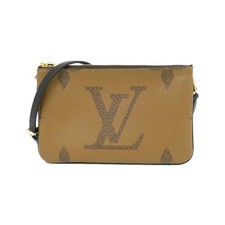 Louis Vuitton Monogram Giant Pochette Double Zip Shoulder Bag M69203 #RA12021