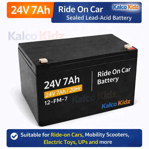 24v 7ah rechargeable - 7ah, battery