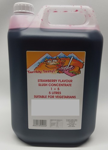 Terribly tasty slush syrup - terribly, 4x5