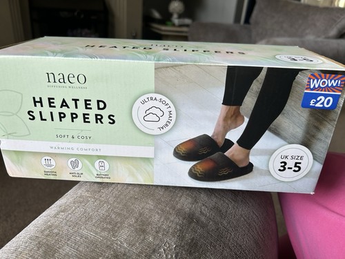 Naeo heated slippers size - naeo,