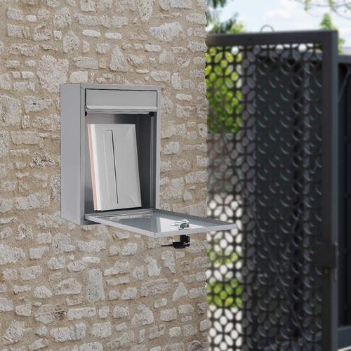 Stainless steel mail letter - steel,