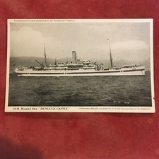 UNION CASTLE Line HMHS DUNLUCE