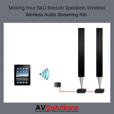 B&O BeoLab Wireless Bluetooth Receiver Kit for BeoLab Speakers RCA LINE - 5 M