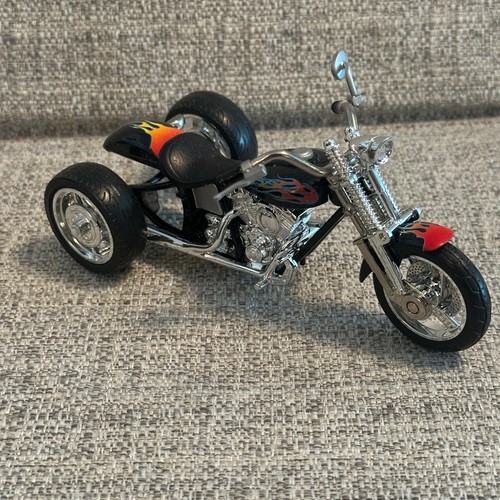 Custom flame trike motorcycle - trike,