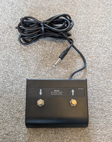 Marshall code footswitch - code,