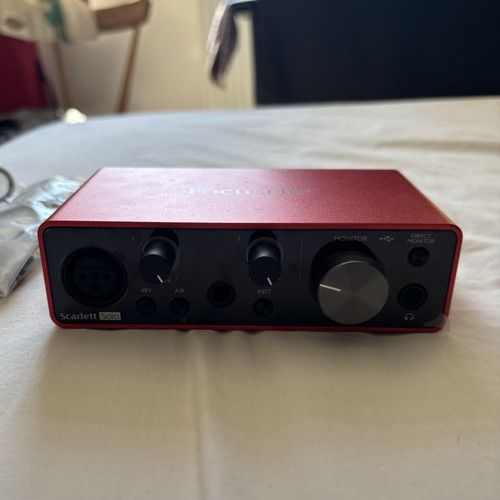 Focusrite scarlett solo 3rd - focusrite,