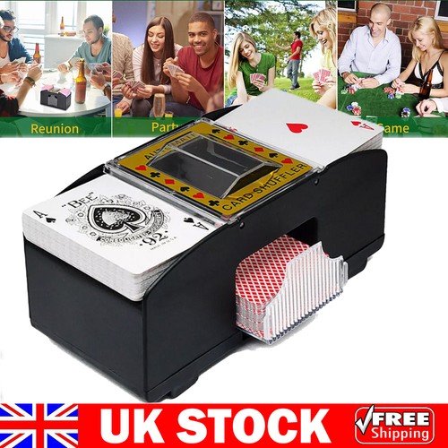 Deck automatic card shuffler - automatic,