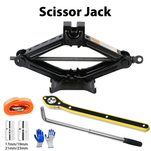 Scissor jack extendable - 2.5t, jack+extendable