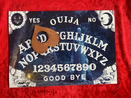Wooden ouija board - board, &