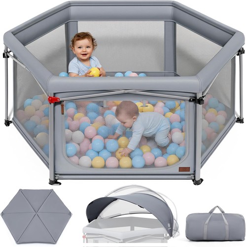 Large 120x120 baby playpen - baby,