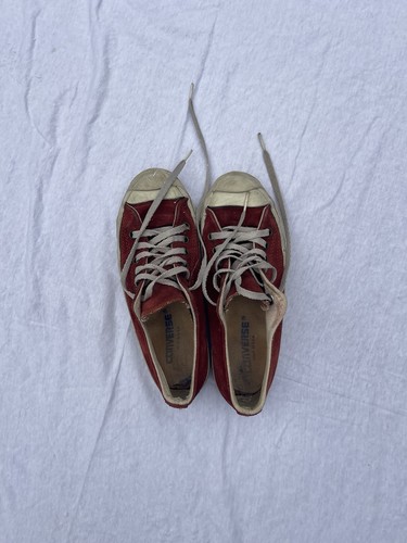 Vintage converse red suede - vintage,