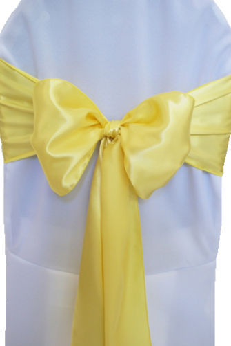 100 satin sashes chair - 50,