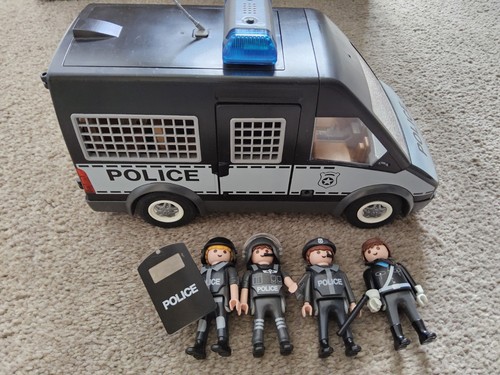 Playmobil city police riot - police,