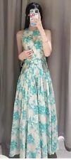 ZARA TURQUOISE FLORAL PRINT