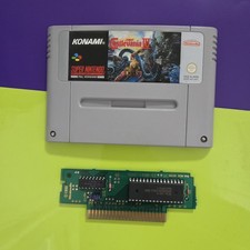 Castlevania 4 IV Super Nintendo SNES PAL Cartridge