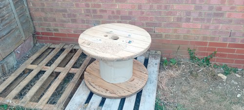 Cable drum garden table - drum,,