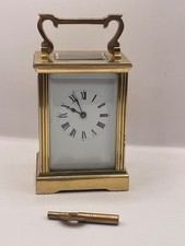 Carriage Clock Brass.  Antique