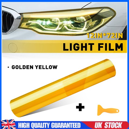 Car wrap headlight - tint, film