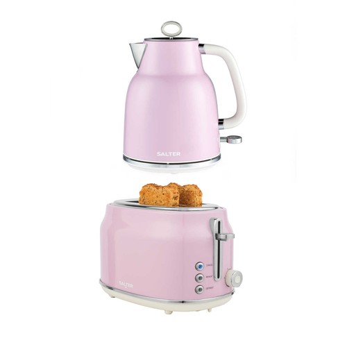 Salter retro pink kettle - retro,