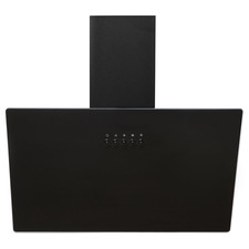 60cm Glass Cooker Hood Black