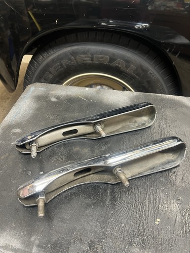 Chrome bumper overriders - , (2)