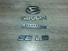DAIHATSU SIRION 2007 5DR BADGE
