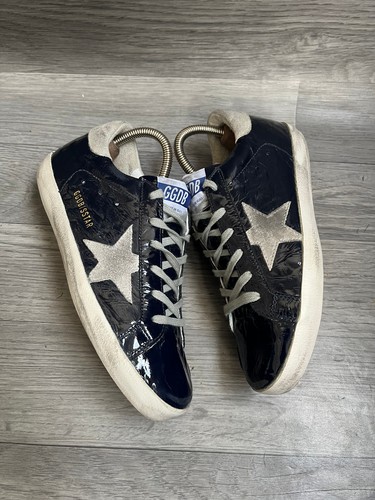 Golden goose superstar navy