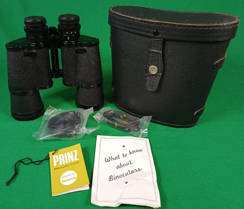 Vintage prinz binoculars x - binoculars,